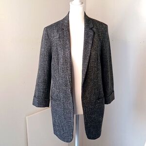 Express Women's Blazer Size SP Black White